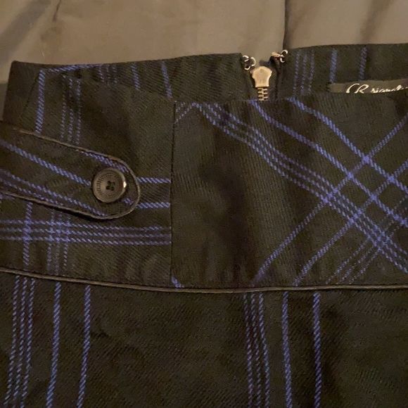 CR Signature Black/Blue Pencil Skirt - Picture 2 of 5